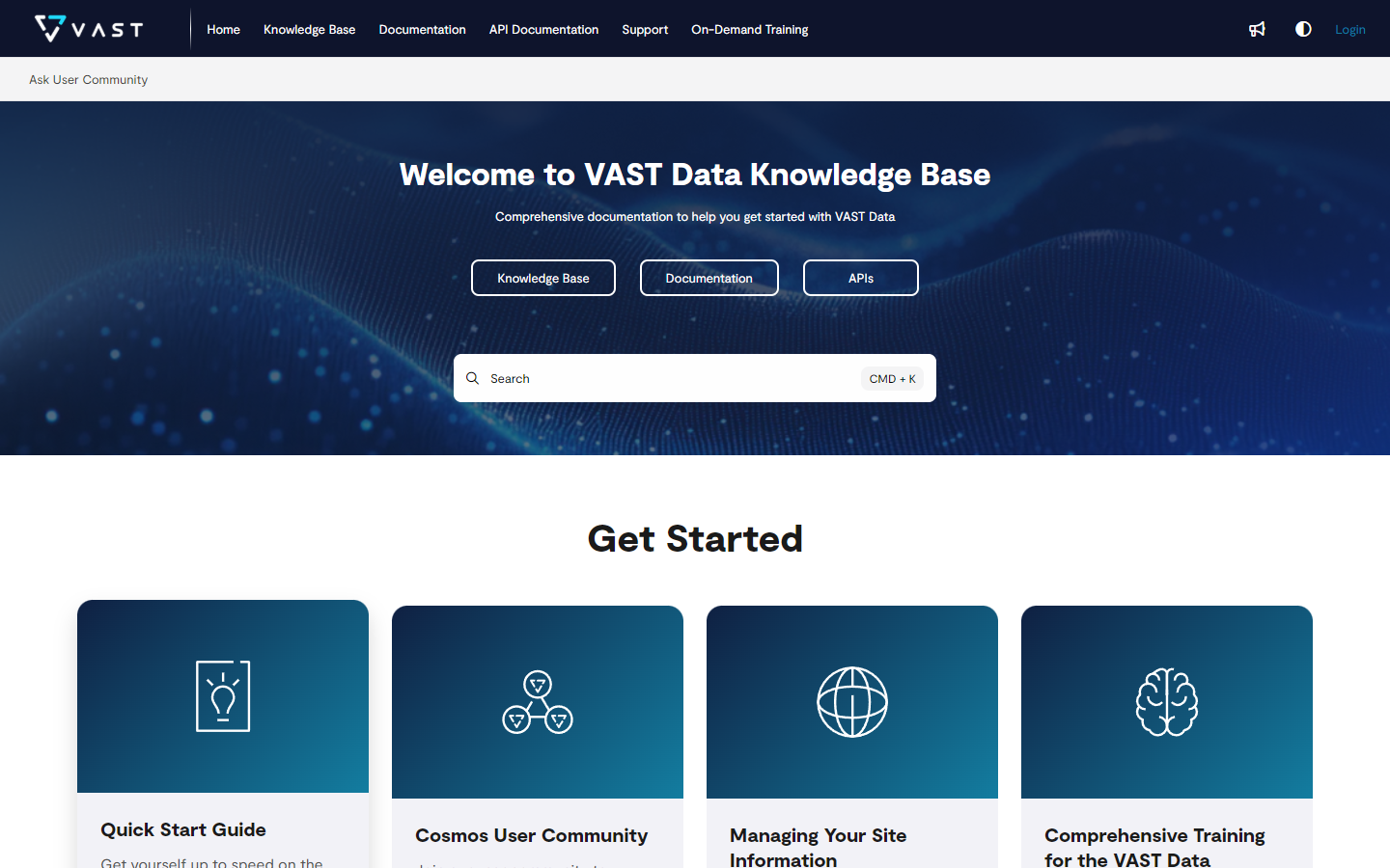 Programmable Infrastructure for the Agent Era: VAST Data AI OS API Documentation Hub